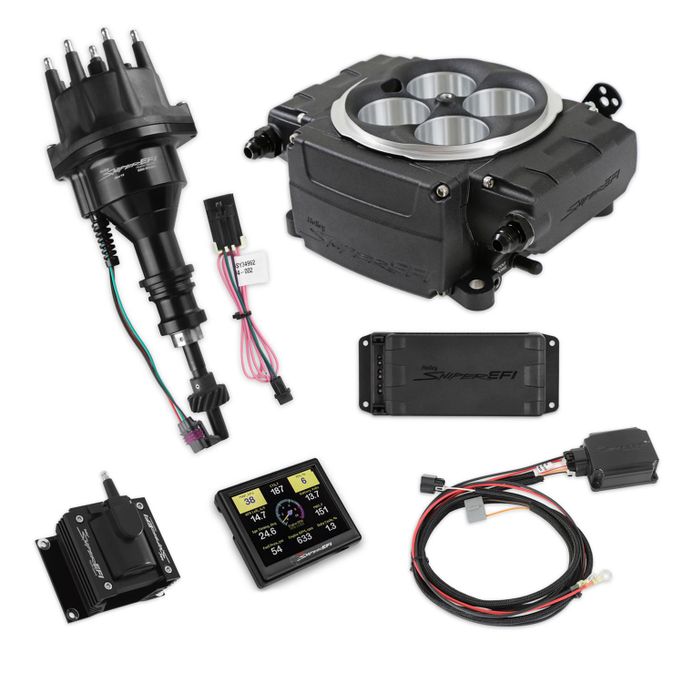 SNE-5505113PXSBF, Holley Sniper 2 EFI 650 HP Base Fuel Injection Systems with Power Distribution Module 550-511-3PX-SBF في الإمارات العربية المتحدة, دبي. Condition - new. Price 9,240 AED. Photo, seller contacts | AUTO.AE