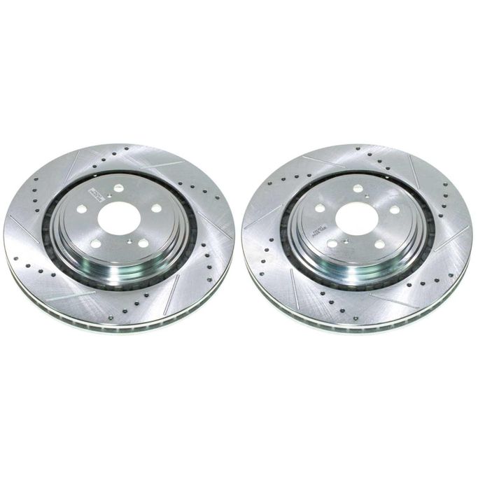 PWR-JBR1911XPR, PowerStop Evolution Drilled and Slotted Rotors for 2023-2026 RX350H, RX350, 2020-2023 HIGHLANDER - JBR1911XPR в ОАЭ, Дубай. Состояние - новое. Цена ⁦780 AED⁩. Фото, контакты продавца | AUTO.AE