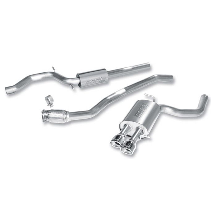 140315, BORLA 140315 Cat Back Exhaust System A4 09 2.0l TURBO AT / MT in UAE, Dubai. Condition - new. Price 7,150 AED. Photo, seller contacts | AUTO.AE