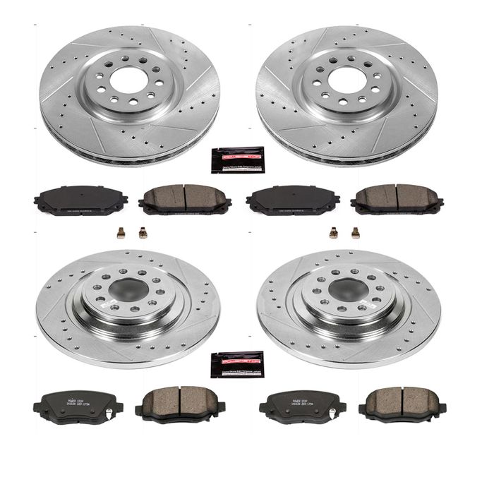 PWR-K7415, PowerStop Z23 Evolution Sport Brake Upgrade Kits for 2016-2023 CHEROKEE - K7415 في الإمارات العربية المتحدة, دبي. Condition - new. Price 1,860 AED. Photo, seller contacts | AUTO.AE