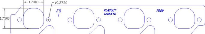 FOG-7089C, Flatout Gaskets Header and Exhaust Manifold Gaskets 7089C в ОАЭ, Дубай. Состояние - новое. Цена 100 AED. Фото, контакты продавца | AUTO.AE