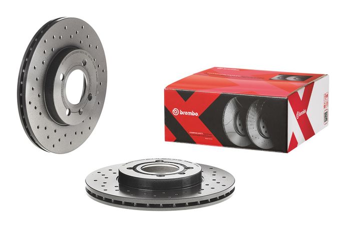 BBO-09-5166-1X, Brembo Xtra Drilled Performance Rotors 09.5166.1X في الإمارات العربية المتحدة, دبي. Condition - new. Price 520 AED. Photo, seller contacts | AUTO.AE