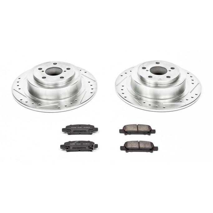 PWR-K3124, PowerStop Z23 Evolution Sport Brake Upgrade Kits for 2000-2004 OUTBACK, LEGACY, 2003-2006 BAJA - K3124 в ОАЭ, Дубай. Состояние - новое. Цена 840 AED. Фото, контакты продавца | AUTO.AE