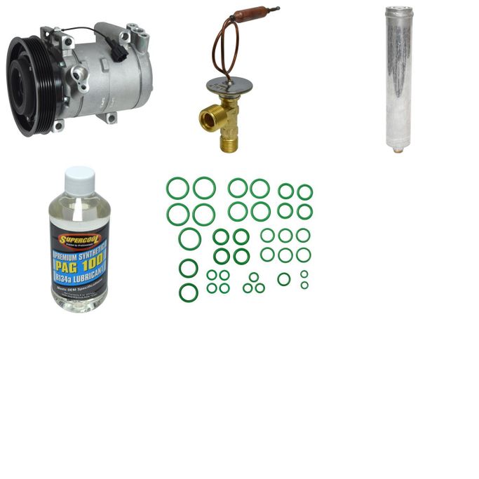 UAC-KT6432, Universal Air Conditioner Compressor Kits for 2003-2004 FRONTIER, XTERRA - KT 6432 in UAE, Dubai. Condition - new. Price 1,640 AED. Photo, seller contacts | AUTO.AE