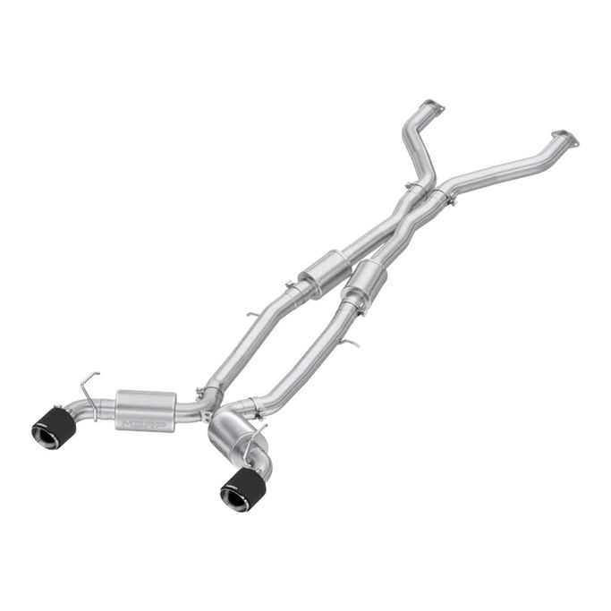 S44083CF, MBRP S44083CF Cat-Back 3" Armor Pro (T304 Stainless Steel / Dual with Carbon End Tips) for NISSAN Z (RZ34) 2023- in UAE, Dubai. Condition - new. Price ⁦8,660 AED⁩. Photo, seller contacts | AUTO.AE