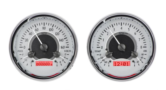 DAK-VHX-1014-S-R, Dakota Digital VHX Series Universal Round Analog Gauge Kits VHX-1014-S-R في الإمارات العربية المتحدة, دبي. Condition - new. Price ⁦4,520 AED⁩. Photo, seller contacts | AUTO.AE