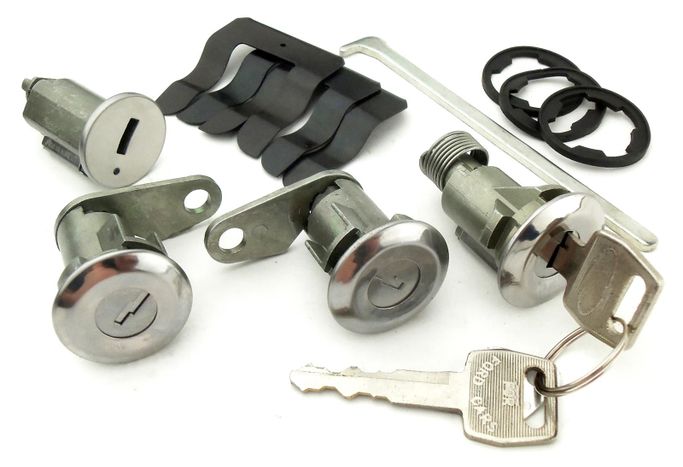 PYC-PY1555MT, PYCL Locks Ignition and Door Lock Cylinder Sets for 1967-1969 MUSTANG - PY1555MT in UAE, Dubai. Condition - new. Price 260 AED. Photo, seller contacts | AUTO.AE