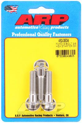 450-3504, ARP 450-3504 Ford SS 3-bolt hex starter bolt kit in UAE, Dubai. Condition - new. Price 190 AED. Photo, seller contacts | AUTO.AE