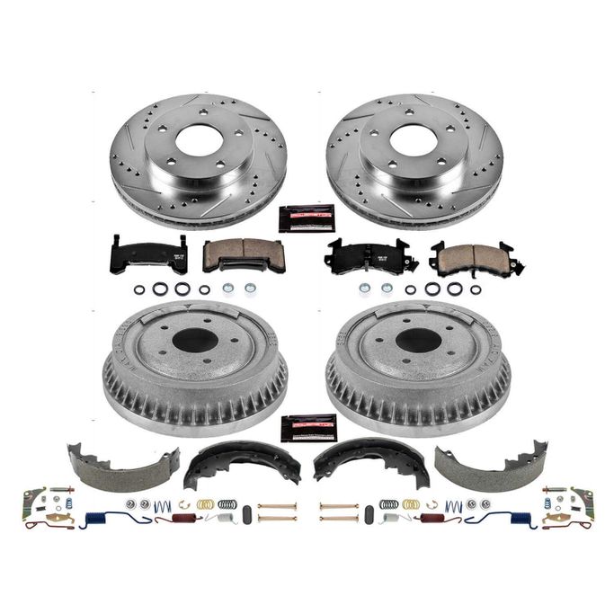 PWR-K15052DK, PowerStop Z23 Evolution Sport Disc and Drum Brake Upgrade Kits for 1984 S15, S15 JIMMY - K15052DK in UAE, Dubai. Condition - new. Price ⁦1,800 AED⁩. Photo, seller contacts | AUTO.AE