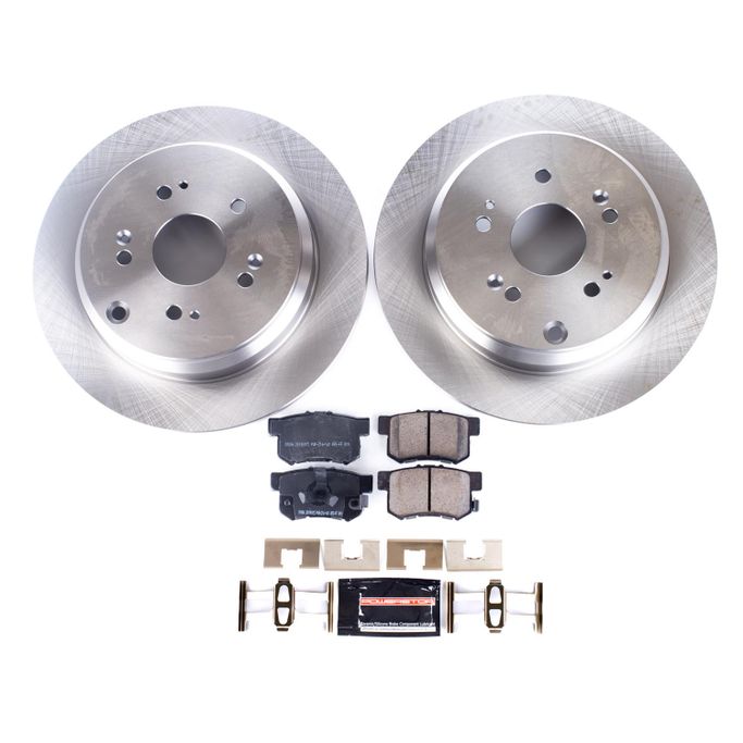 PWR-KOE206, PowerStop Z17 Evolution Plus Stock Replacement Brake Kits for 2005-2016 CR-V, 2010-2018 RDX - KOE206 in UAE, Dubai. Condition - new. Price 510 AED. Photo, seller contacts | AUTO.AE