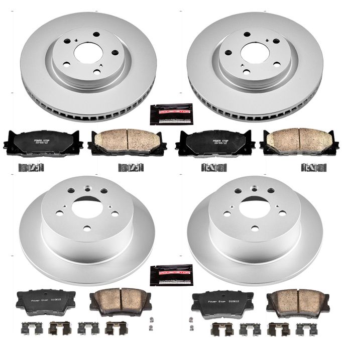 PWR-CRK6480, PowerStop Z17 Evolution Plus GEOMET Coated Brake Kits CRK6480 in UAE, Dubai. Condition - new. Price 1,440 AED. Photo, seller contacts | AUTO.AE
