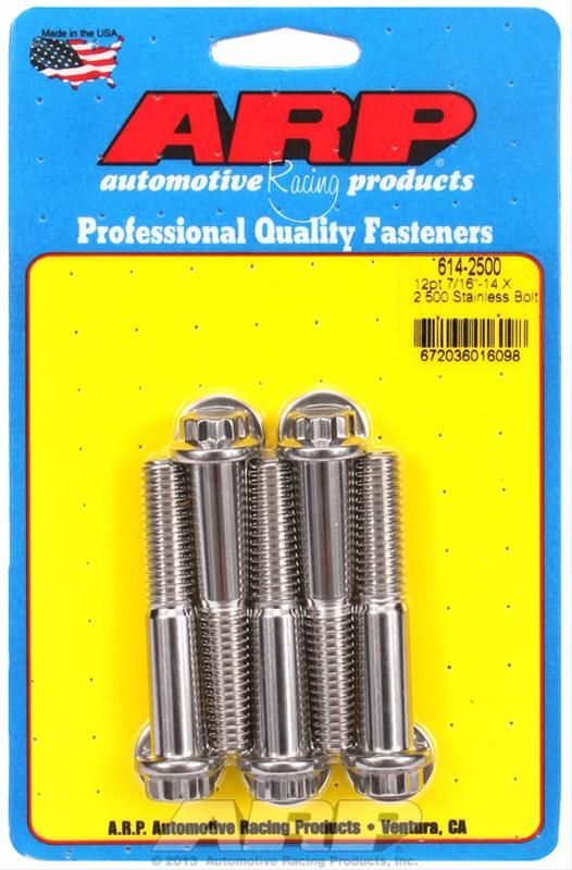 ARP-614-2500, ARP Stainless Steel Bolts 614-2500 в ОАЭ, Дубай. Состояние - новое. Цена ⁦130 AED⁩. Фото, контакты продавца | AUTO.AE