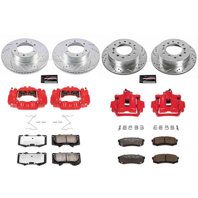 PWR-KC138-36, PowerStop Z36 Truck and Tow Brake Upgrade Kits with Calipers for 2003-2009 4RUNNER, 2007-2009 FJ CRUISER - KC138-36 в ОАЭ, Дубай. Состояние - новое. Цена ⁦4 400 AED⁩. Фото, контакты продавца | AUTO.AE