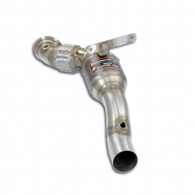 393341, SUPERSPRINT 393341 Downpipe Left with Metallic Catalytic Converter for FERRARI F8 في الإمارات العربية المتحدة, دبي. Condition - new. Price ⁦14,230 AED⁩. Photo, seller contacts | AUTO.AE