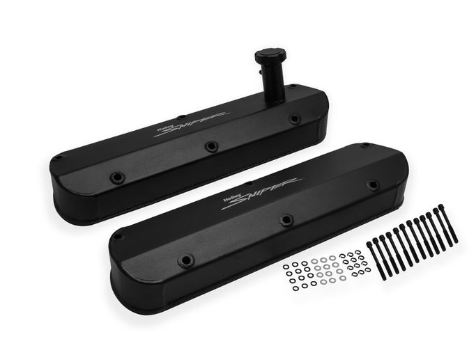 SNE-890013B, Holley Sniper Fabricated Aluminum Valve Covers 890013B in UAE, Dubai. Condition - new. Price ⁦1,290 AED⁩. Photo, seller contacts | AUTO.AE