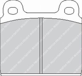 FCP11R, FERODO FCP11R Front Brake Pads DS3000 for FERRARI 246 / 308 / 365 в ОАЭ, Дубай. Состояние - новое. Цена ⁦760 AED⁩. Фото, контакты продавца | AUTO.AE