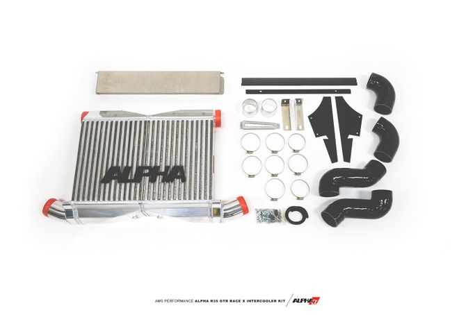 ALP.07.09.0010-1, AMS ALP.07.09.0010-1 Front Mount Intercooler 2009-2011 NISSAN R35 GT-R (With Logo) في الإمارات العربية المتحدة, دبي. Condition - new. Price 22,830 AED. Photo, seller contacts | AUTO.AE