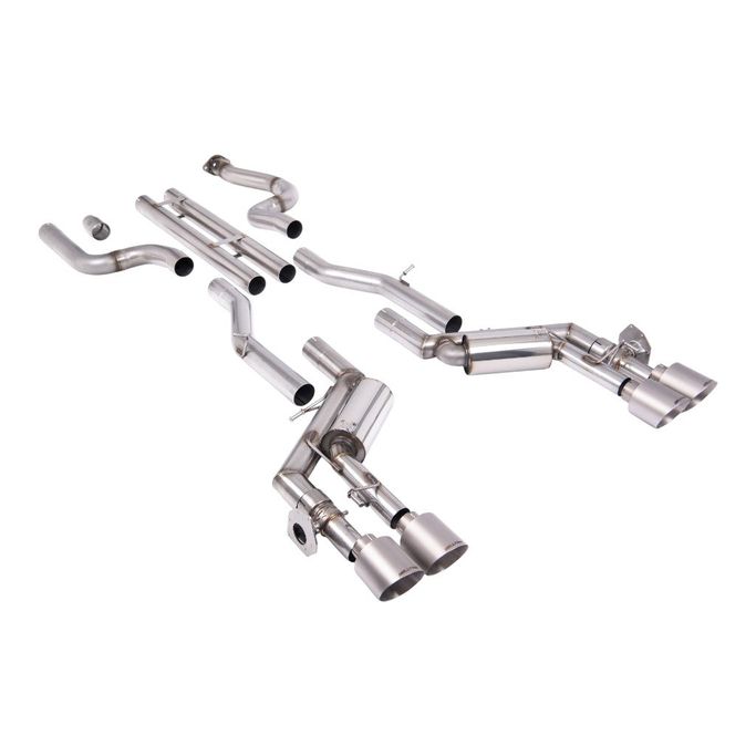 SSXCH107, MILLTEK SSXCH107 Cat-Back Exhaust, 2.76" (Brushed Titanium GT-115 Tips) for CHEVROLET Camaro SS 6.2L 2016-2024 في الإمارات العربية المتحدة, دبي. Condition - new. Price ⁦22,100 AED⁩. Photo, seller contacts | AUTO.AE