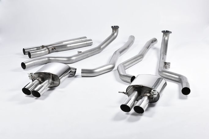 SSXBM1016, MILLTEK SSXBM1016 Cat-back Quad 90mm GT90 ECA BMW 5 Series M5 Saloon M TwinPower Turbo V8 (F10) في الإمارات العربية المتحدة, دبي. Condition - new. Price ⁦19,040 AED⁩. Photo, seller contacts | AUTO.AE