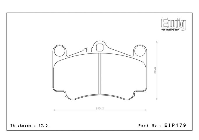 EIP179CCRg, ENDLESS EIP179CCRg Front brake pads PORSCHE 911(997) 3.6 CARRERA S/4S في الإمارات العربية المتحدة, دبي. Condition - new. Price 1,270 AED. Photo, seller contacts | AUTO.AE