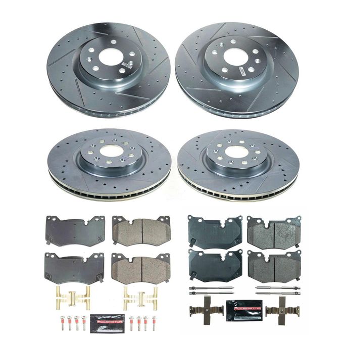 PWR-K8530, PowerStop Z23 Evolution Sport Brake Upgrade Kits for 2020-2024 CORVETTE - K8530 в ОАЭ, Дубай. Состояние - новое. Цена 2 590 AED. Фото, контакты продавца | AUTO.AE