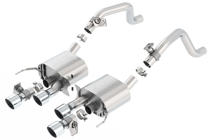 BOR-11856, Borla ATAK Axle-Back Exhaust Systems for 2014-2019 CORVETTE - 11856 in UAE, Dubai. Condition - new. Price 14,320 AED. Photo, seller contacts | AUTO.AE