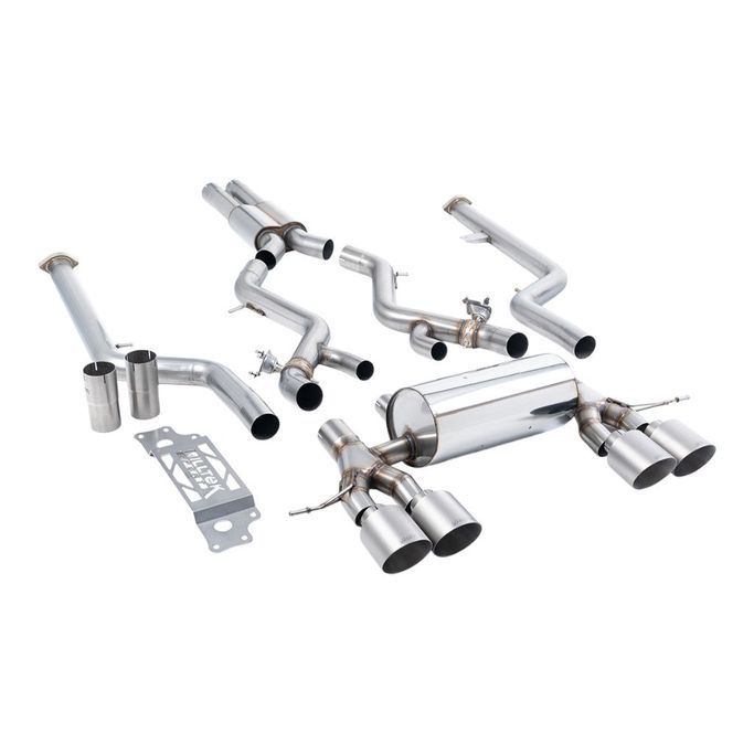 SSXBM1288, MILLTEK SSXBM1288 Cat-Back Exhaust, 3" (Brushed Titanium GT-115 Trims) for BMW M2 (G87) OPF/GPF в ОАЭ, Дубай. Состояние - новое. Цена ⁦25 800 AED⁩. Фото, контакты продавца | AUTO.AE