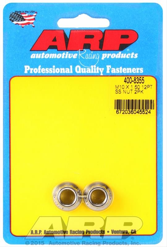 ARP-400-8355, ARP 12-Point Nuts 400-8355 в ОАЭ, Дубай. Состояние - новое. Цена 60 AED. Фото, контакты продавца | AUTO.AE