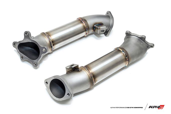 ALP.07.05.0001-1, AMS ALP.07.05.0001-1 Cast Downpipes with NO CATS NISSAN R35 GT-R (set of two) in UAE, Dubai. Condition - new. Price ⁦5,830 AED⁩. Photo, seller contacts | AUTO.AE