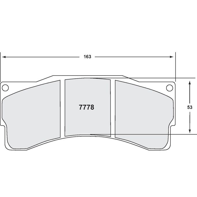 7778.11.25.44, PFC 7778.11.25.44 Front Brake Pads RACE for Caliper AP Racing CP6230 / Brembo B55 Family / BMW Z4 GT3 (11 Compound, 25 mm) في الإمارات العربية المتحدة, دبي. Condition - new. Price ⁦2,140 AED⁩. Photo, seller contacts | AUTO.AE