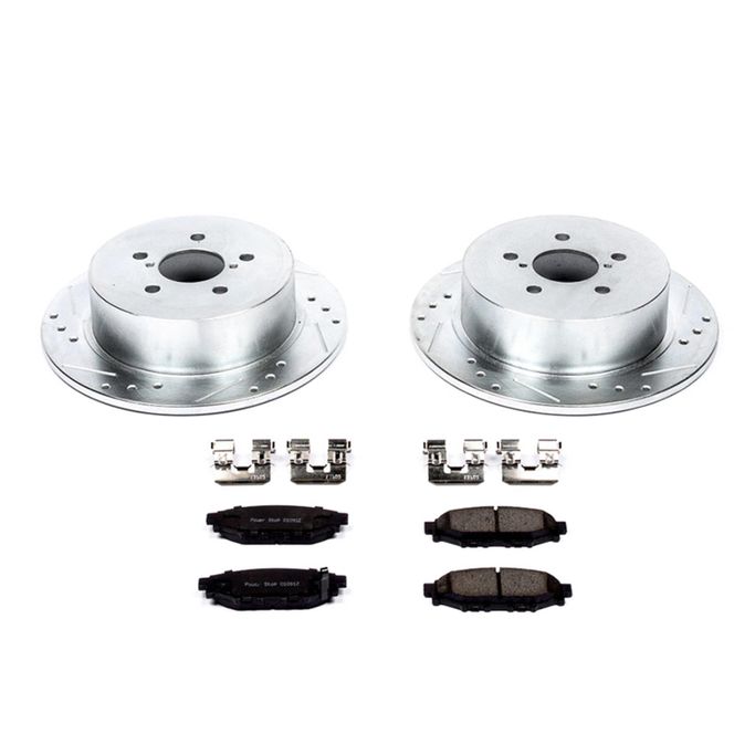 PWR-K4632, PowerStop Z23 Evolution Sport Brake Upgrade Kits for 2005-2009 LEGACY, OUTBACK - K4632 في الإمارات العربية المتحدة, دبي. Condition - new. Price 700 AED. Photo, seller contacts | AUTO.AE