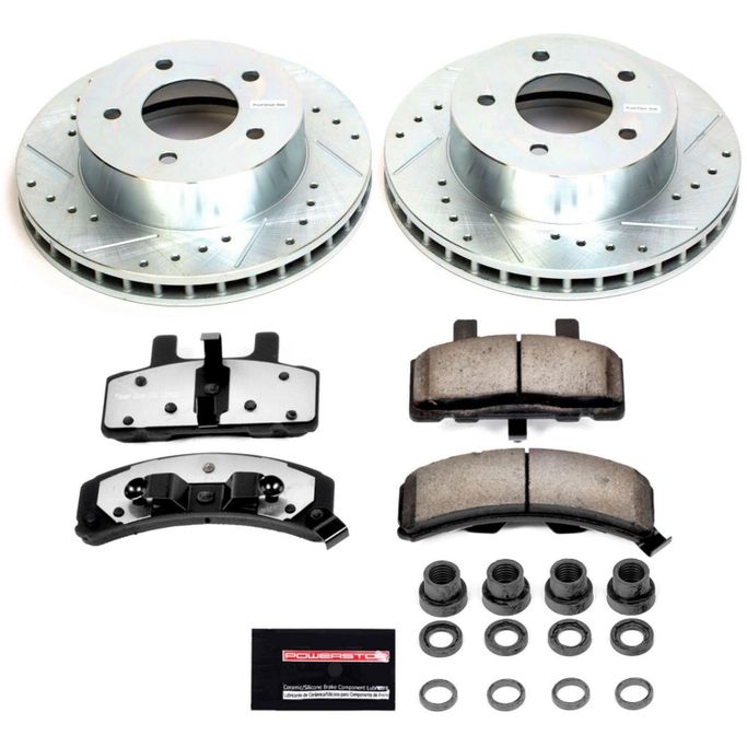 PWR-K4873-36, PowerStop Z36 Truck and Tow Brake Upgrade Kits for 1990-2002 ASTRO, SAFARI - K4873-36 в ОАЭ, Дубай. Состояние - новое. Цена ⁦1 260 AED⁩. Фото, контакты продавца | AUTO.AE