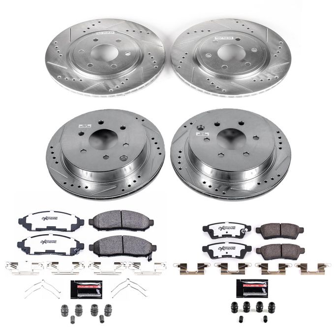 PWR-K8358-36, PowerStop Z36 Truck and Tow Brake Upgrade Kits for 2016-2024 FRONTIER - K8358-36 في الإمارات العربية المتحدة, دبي. Condition - new. Price ⁦2,080 AED⁩. Photo, seller contacts | AUTO.AE
