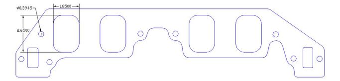 FOG-8190-4, Flatout Gaskets Intake Gaskets 8190.4 в ОАЭ, Дубай. Состояние - новое. Цена 280 AED. Фото, контакты продавца | AUTO.AE