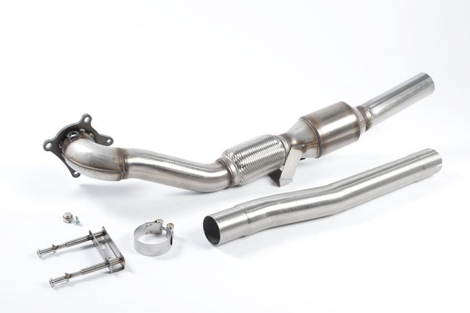 SSXSE154, MILLTEK SSXSE154 Large Bore Downpipe and Hi-Flow Sports Cat SEAT Leon Cupra R 2.0 TSI 265PS in UAE, Dubai. Condition - new. Price ⁦4,930 AED⁩. Photo, seller contacts | AUTO.AE