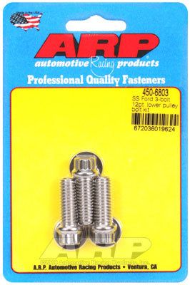 450-6803, ARP 450-6803 Lower Pulley Bolt Kit for Ford. 3-piece. 12pt في الإمارات العربية المتحدة, دبي. Condition - new. Price 190 AED. Photo, seller contacts | AUTO.AE