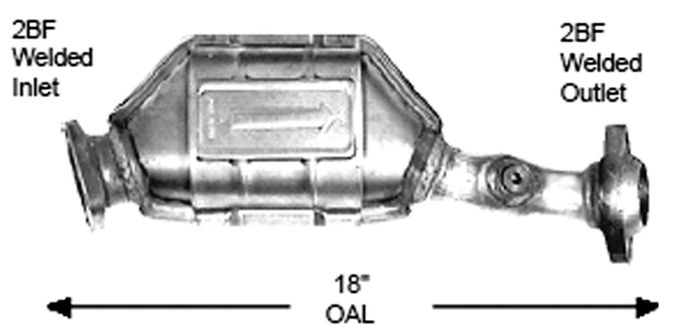 CTO-4391, Catco Federal/EPA Direct-Fit Catalytic Converters for 2005-2007 FIVE HUNDRED, FREESTYLE, MONTEGO - 4391 в ОАЭ, Дубай. Состояние - новое. Цена ⁦2 960 AED⁩. Фото, контакты продавца | AUTO.AE
