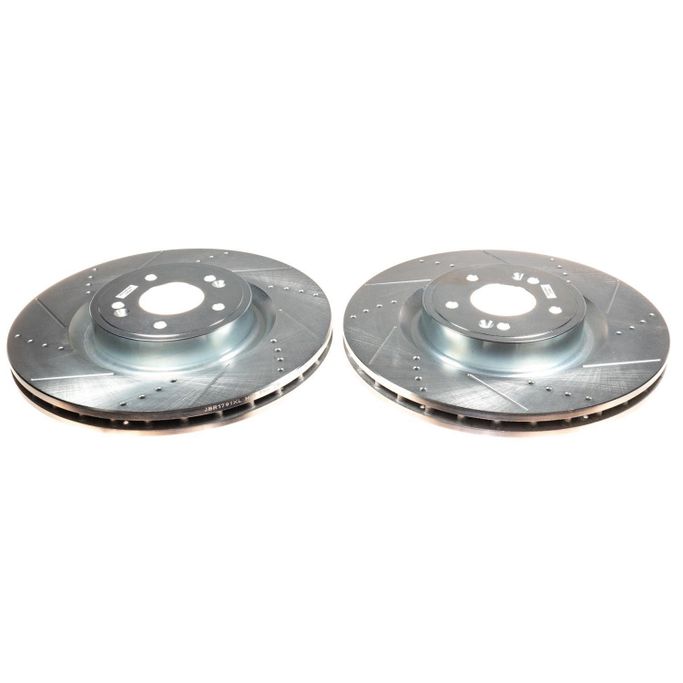 PWR-JBR1791XPR, PowerStop Evolution Drilled and Slotted Rotors for 2019-2022 G70, 2018-2021 STINGER - JBR1791XPR in UAE, Dubai. Condition - new. Price 1,140 AED. Photo, seller contacts | AUTO.AE