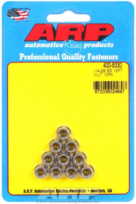 ARP-400-8330, ARP 12-Point Nuts 400-8330 في الإمارات العربية المتحدة, دبي. Condition - new. Price 140 AED. Photo, seller contacts | AUTO.AE