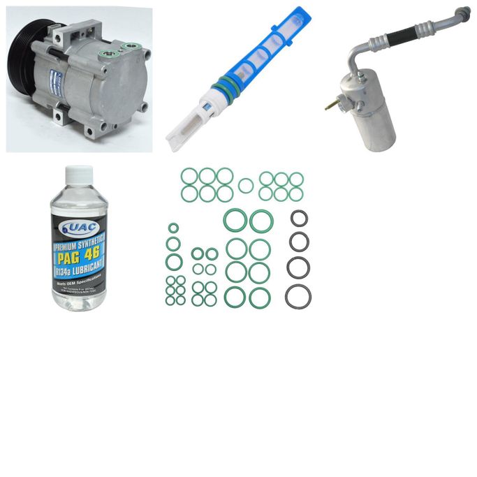UAC-KT4153, Universal Air Conditioner Compressor Kits for 1998-2001 F-150, 1998-1999 F-250 - KT 4153 в ОАЭ, Дубай. Состояние - новое. Цена ⁦950 AED⁩. Фото, контакты продавца | AUTO.AE