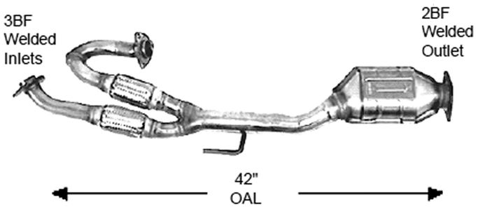 CTO-4437, Catco Federal/EPA Direct-Fit Catalytic Converters for 2003-2007 MURANO - 4437 в ОАЭ, Дубай. Состояние - новое. Цена ⁦1 830 AED⁩. Фото, контакты продавца | AUTO.AE