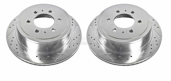 PWR-AR-8598XPR, PowerStop Evolution Drilled and Slotted Rotors for 2004-2011 F-150, 2006-2008 MARK LT - AR8598XPR في الإمارات العربية المتحدة, دبي. Condition - new. Price 1,260 AED. Photo, seller contacts | AUTO.AE