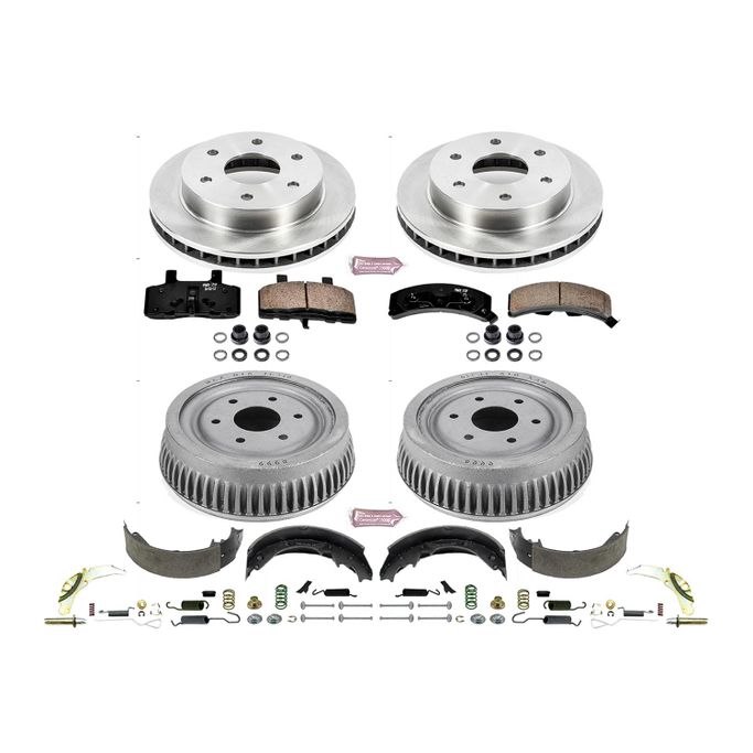 PWR-KOE15035DK, PowerStop Autospecialty Stock Replacement Disc and Drum Brake Kits for 1999-2000 ESCALADE, 1995-2000 TAHOE - KOE15035DK في الإمارات العربية المتحدة, دبي. Condition - new. Price ⁦2,080 AED⁩. Photo, seller contacts | AUTO.AE