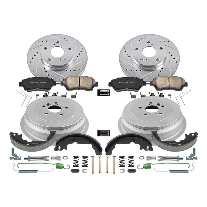 PWR-K15179DK, PowerStop Z23 Evolution Sport Disc and Drum Brake Upgrade Kits for 1998-2003 SIENNA - K15179DK в ОАЭ, Дубай. Состояние - новое. Цена ⁦2 040 AED⁩. Фото, контакты продавца | AUTO.AE