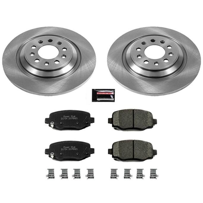 PWR-KOE6542, PowerStop Z17 Evolution Plus Stock Replacement Brake Kits for 2014-2023 CHEROKEE - KOE6542 في الإمارات العربية المتحدة, دبي. Condition - new. Price 630 AED. Photo, seller contacts | AUTO.AE