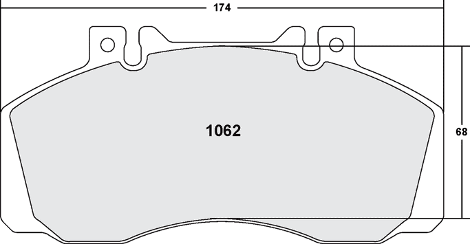 1062.10, PFC 1062.10 Brake pads Z-RATED MERCEDES-Benz Vario в ОАЭ, Дубай. Состояние - новое. Цена ⁦920 AED⁩. Фото, контакты продавца | AUTO.AE