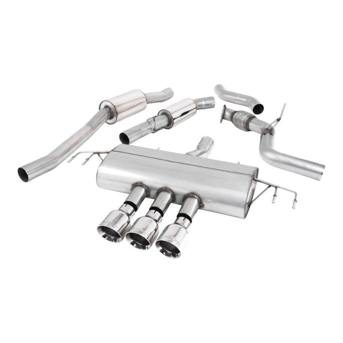 SSXHO255, MILLTEK SSXHO255 Cat-Back Exhaust, 3" (Polished GT-100 Trims) for HONDA Civic (FK7) Non-OPF/GPF 2015- в ОАЭ, Дубай. Состояние - новое. Цена ⁦10 940 AED⁩. Фото, контакты продавца | AUTO.AE