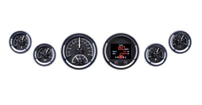 DAK-HDX-2060-K, Dakota Digital HDX Series Universal Round Analog Gauge Kits HDX-2060-K في الإمارات العربية المتحدة, دبي. Condition - new. Price ⁦7,380 AED⁩. Photo, seller contacts | AUTO.AE