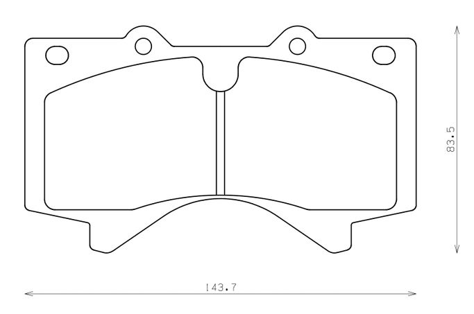 EP464SSS, ENDLESS EP464SSS Front brake pads TOYOTA LC200/LEXUS LX570 في الإمارات العربية المتحدة, دبي. Condition - new. Price ⁦860 AED⁩. Photo, seller contacts | AUTO.AE