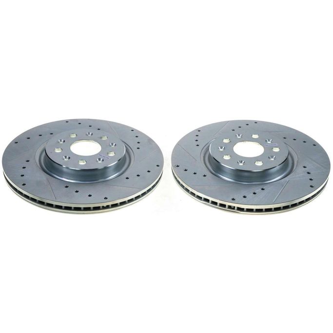 PWR-AR82203XPR, PowerStop Evolution Drilled and Slotted Rotors for 2020-2025 CORVETTE - AR82203XPR in UAE, Dubai. Condition - new. Price 1,290 AED. Photo, seller contacts | AUTO.AE